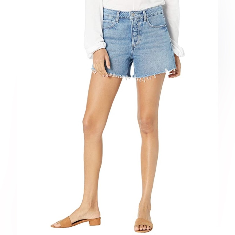 PAIGE - Noella Button Fly Shorts - Picture 9 of 11